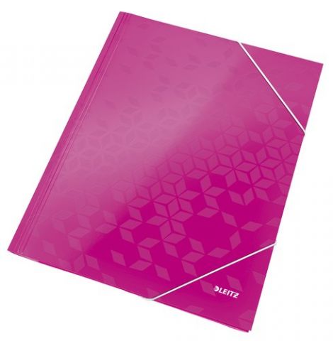 CARPETA de GOMAS y SOLAPAS LEITZ WOW CARTON PLASTI