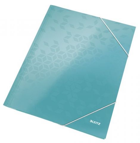 CARPETA de GOMAS y SOLAPAS LEITZ WOW CARTON PLASTI