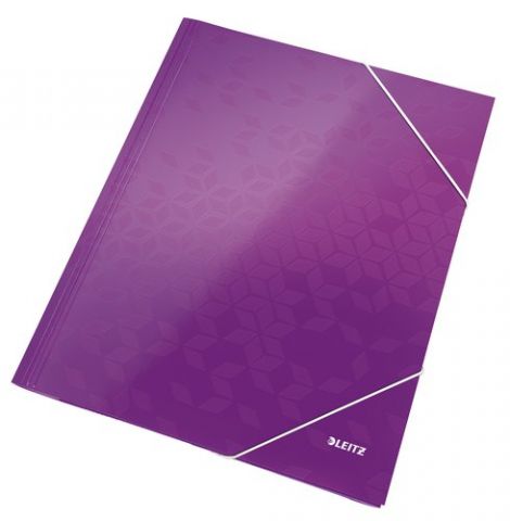 CARPETA de GOMAS y SOLAPAS LEITZ WOW CARTON PLASTI