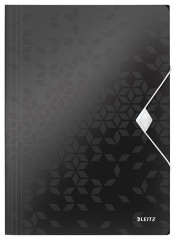 CARPETA SOLAP.LEITZ WOW PP A4 NEGRO
