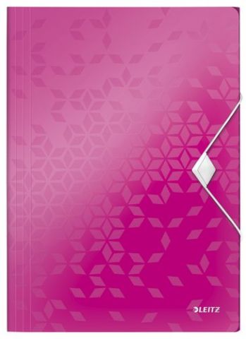 CARPETA SOLAP.LEITZ WOW PP A4 FUCSIA