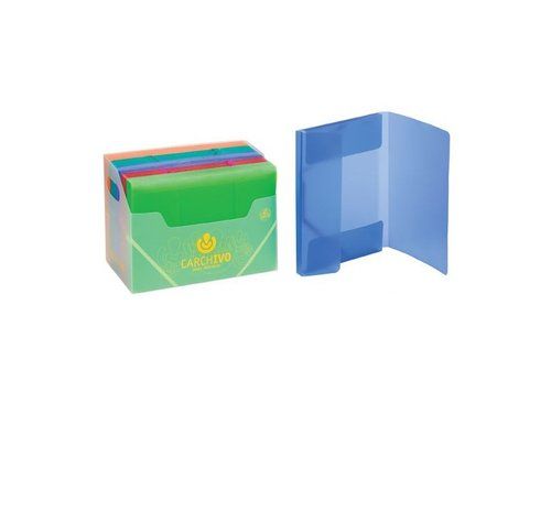 CARPETA de GOMAS y SOLAPAS CARCHIVO PP TRANS. 4º S