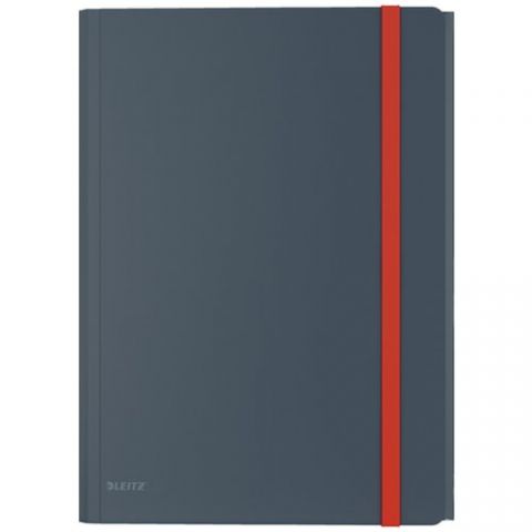 CARPETA SOLAP.LEITZ COSY PP A4 GRIS