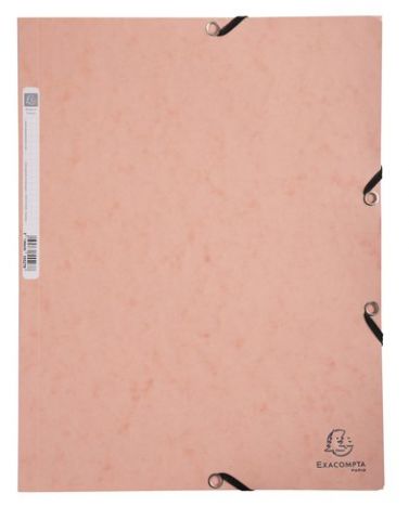CARPETA SOLAP.EXACOMPTA AQUAREL A4 CORAL