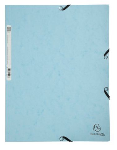 CARPETA SOLAP.EXACOMPTA AQUAREL A4 AZUL