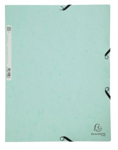 CARPETA SOLAP.EXACOMPTA AQUAREL A4 VERDE