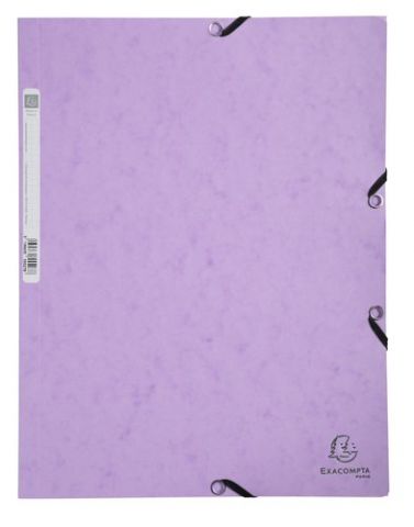 CARPETA SOLAP.EXACOMPTA AQUAREL A4 MALVA