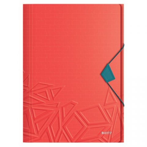 CARPETA de GOMAS y SOLAPAS LEITZ URBAN CHIC PP A4