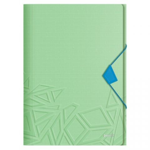 CARPETA de GOMAS y SOLAPAS LEITZ URBAN CHIC PP A4
