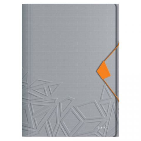 CARPETA de GOMAS y SOLAPAS LEITZ URBAN CHIC PP A4