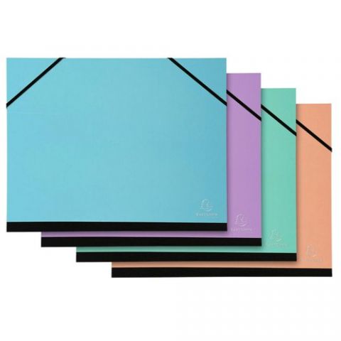 CARPETA de DIBUJO EXACOMPTA AQUAREL CARTON C/GOMAS