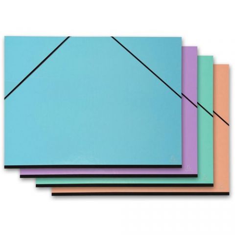 CARPETA de DIBUJO EXACOMPTA AQUAREL CARTON C/GOMAS