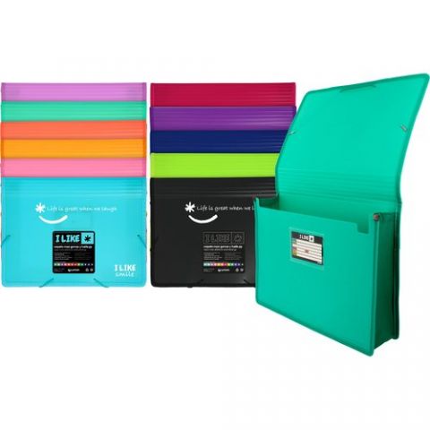 CARPETA de GOMAS y SOLAPAS GRAFOPLAS PP LIKE 2 MAX
