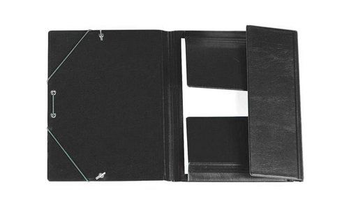 CARPETA SOLAP.IBER.PVC Fº  NEGRO