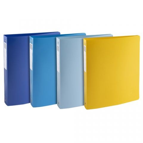 CARPETA de ANILLAS EXACOMPTA BEE BLUE PP A4+ 4 an.