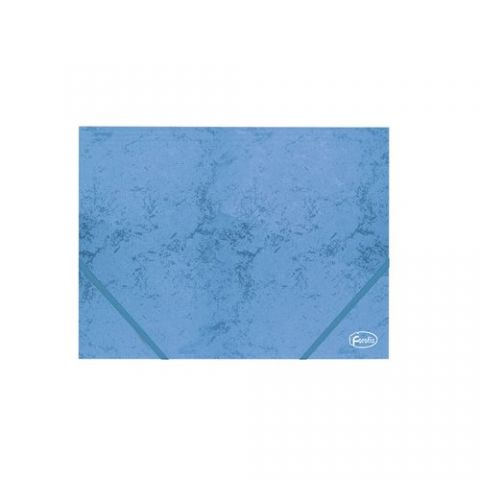 CARPETA de GOMAS y SOLAPAS FOROFIS CARTON A4 AZUL