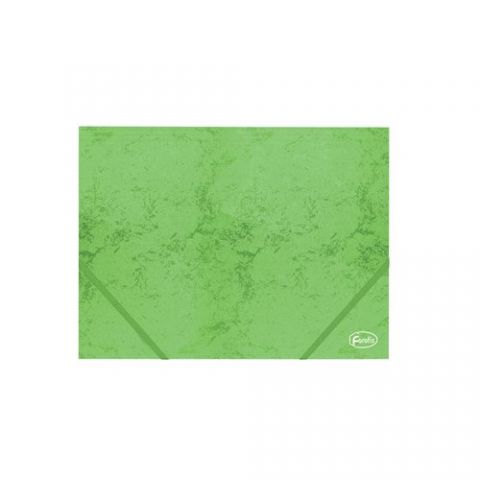 CARPETA de GOMAS y SOLAPAS FOROFIS CARTON A4 VERDE