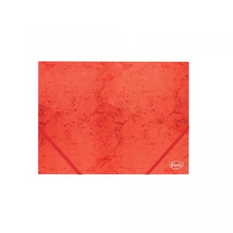 CARPETA de GOMAS y SOLAPAS FOROFIS CARTON A4 ROJO