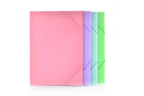 CARPETA de GOMAS y SOLAPAS OFFICE BOX MAXI+ BLUSH