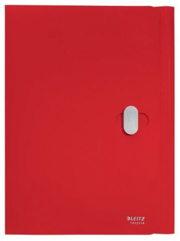 CARPETA SOLAP.LEITZ RECYCLE PP A4 ROJO