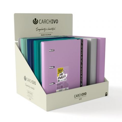 CARPEBLOC CARCHIVO FOAM 360 MY RULES A4 4 an.MIXTA