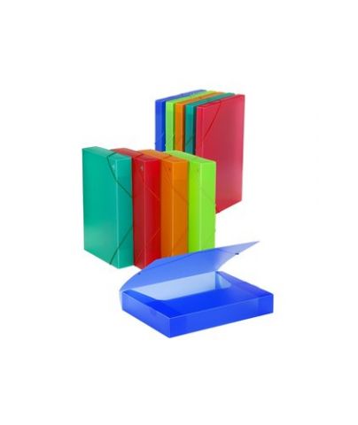 CARPETA de PROYECTOS CARCHIVO PP TRANS. A4 GOMAS 2