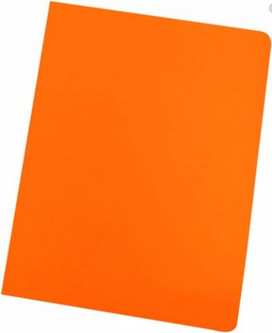 SUBCARPETA GIO 250g intenso Fº NARANJA PAQUETE de