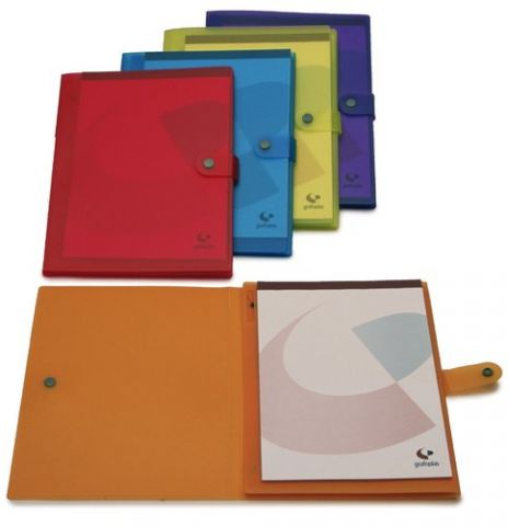 CARPETA de CONGRESOS GRAFOPLAS PP TRASLUC. A4 TRAB