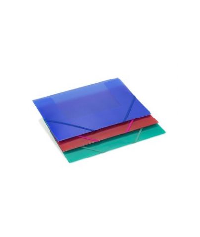 CARPETA de GOMAS y SOLAPAS CARCHIVO PP TRANS. Fº F