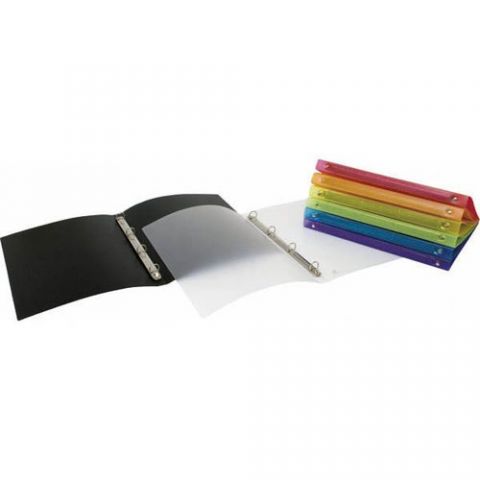 CARPETA de ANILLAS GRAFOPLAS PP TRANS. COLORGRAF A