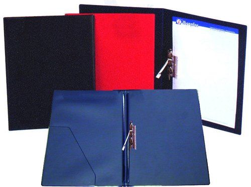 CARPETA MINICLIP LAT. IBERP.PVC Fº AZUL