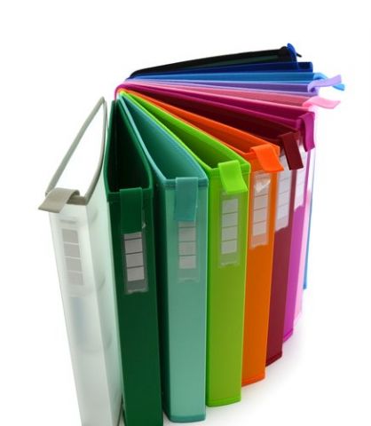 CARPETA de ANILLAS COLORLINE PP A4 4 an.25 mm CON
