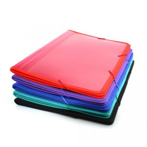 CARPETA de GOMAS y SOLAPAS OFFICE BOX A4+  PP XXL