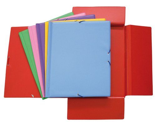 CARPETA de GOMAS y SOLAPAS GRAFOPLAS PVC COLORS Fº