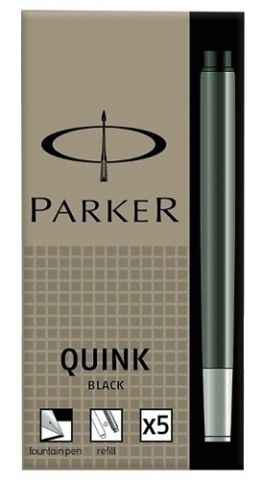 TINTA ESTILOG.PARKER 5 CART.NEGRO