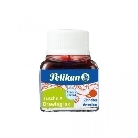 TINTA CHINA PELIKAN 10 ml. BERMELLON