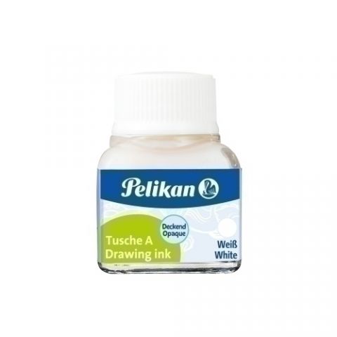 TINTA CHINA PELIKAN 10 ml. BLANCO