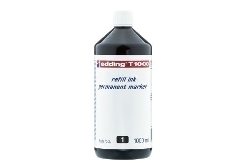 TINTA ROTUL.EDDING 1 litro T1000 NEGRO
