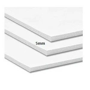 CARTON PLUMA YOSAN BLANCO ADHESIVO 5mm 140 x 100
