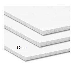 CARTON PLUMA YOSAN BLANCO ADHESIVO 10mm 70 x 100