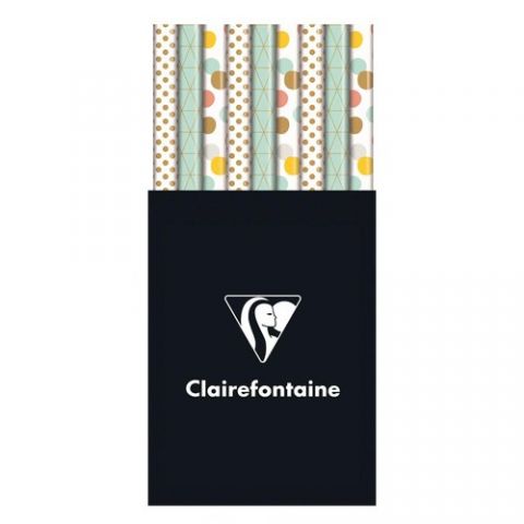 PAPEL de REGALO ROLLO CLAIREFONTAINE 0,7x2 m (CAJA