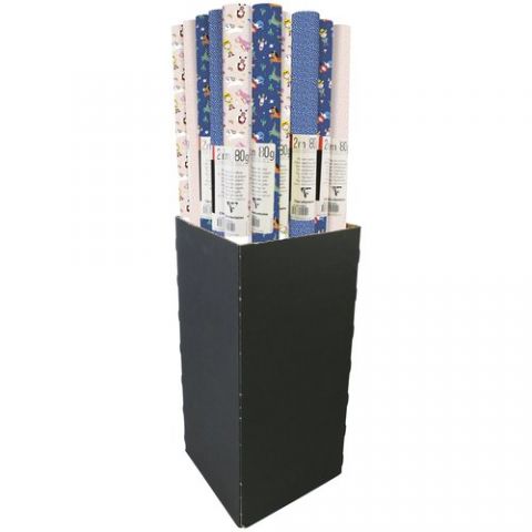 PAPEL de REGALO ROLLO CLAIREFONTAINE 0,7x2 m (CAJA