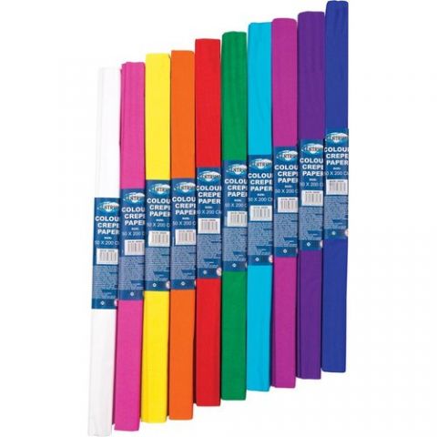 PAPEL CREPE (PINOCHO) CENTRUM 17g 0,5x2 m SURTIDO