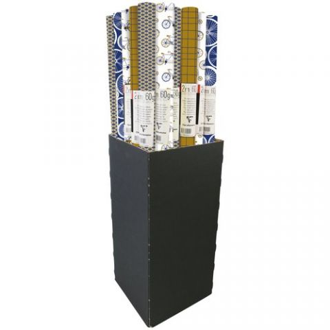 PAP.REGALO RL.CLAIREF.0,7x2 KRAFT BIK.(3