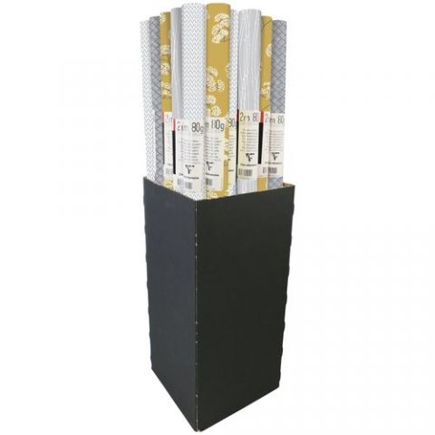 PAPEL de REGALO ROLLO CLAIREFONTAINE 0,7x2m (CAJA