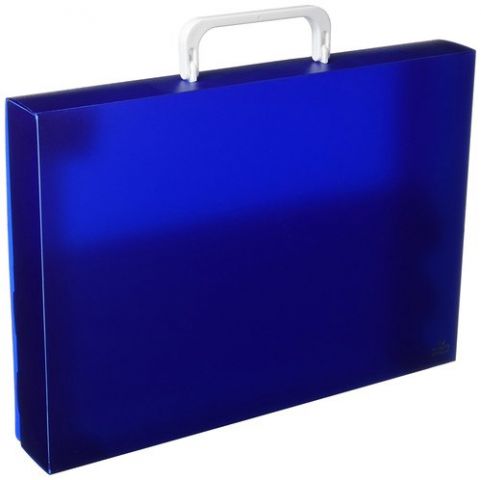 CARTERA MALETIN CON ASA 2 BROCHES CARCHIVO PP 4 CM