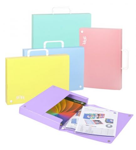 CARTERA MALETIN CON ASA CARCHIVO SOFT PP 4 CMS TUR