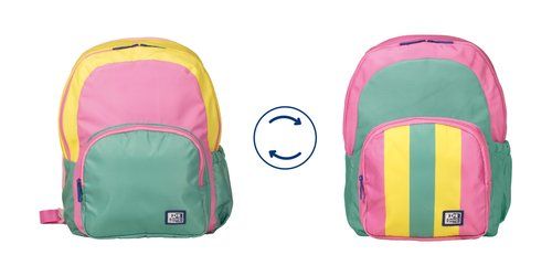 MOCHILA OXFORD COLOR BLOCK REVERSIBLE MODELO 2 BUB