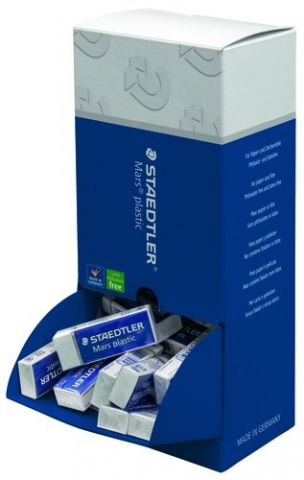 GOMA de BORRAR STAEDTLER 526 50 MARS PLASTIC EXPOS
