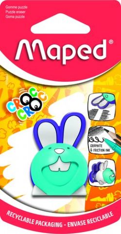 GOMA de BORRAR MAPED CROC CROC DUO SURTIDO BLISTER